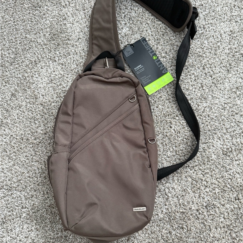 Travelon Taupe Belt Bag